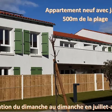 아파트 T3 Avec Jardin A 5min De La 4 6 Pers A La Cotiniere 생-피에르-돌레롱